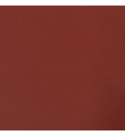 Panneaux muraux 12pcs Rouge bordeaux 30x30cm Similicuir 1,08 m²