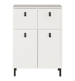 Germania Commode GW-Tulsa 60x35x86 cm Blanc