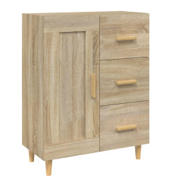 Buffet Chêne sonoma 69,5x34x90 cm Bois d'ingénierie