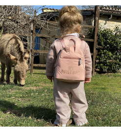 CHILDHOME Sac à dos pour enfants My First Bag Rose