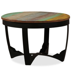 Table d'appoint Bois de récupération massif 60 x 40 cm