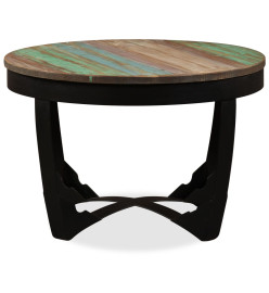 Table d'appoint Bois de récupération massif 60 x 40 cm