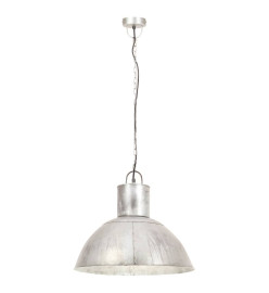 Lampe suspendue 25 W Argenté Rond 48 cm E27