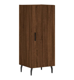 Buffet Chêne marron 34,5x34x90 cm Bois d'ingénierie