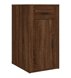 Armoire de bureau Chêne marron 40x49x75 cm Bois d'ingénierie