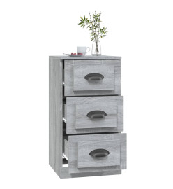 Buffet sonoma gris 36x35,5x67,5 cm bois d'ingénierie