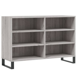 Buffet sonoma gris 103,5x35x70 cm bois d'ingénierie