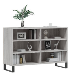 Buffet sonoma gris 103,5x35x70 cm bois d'ingénierie