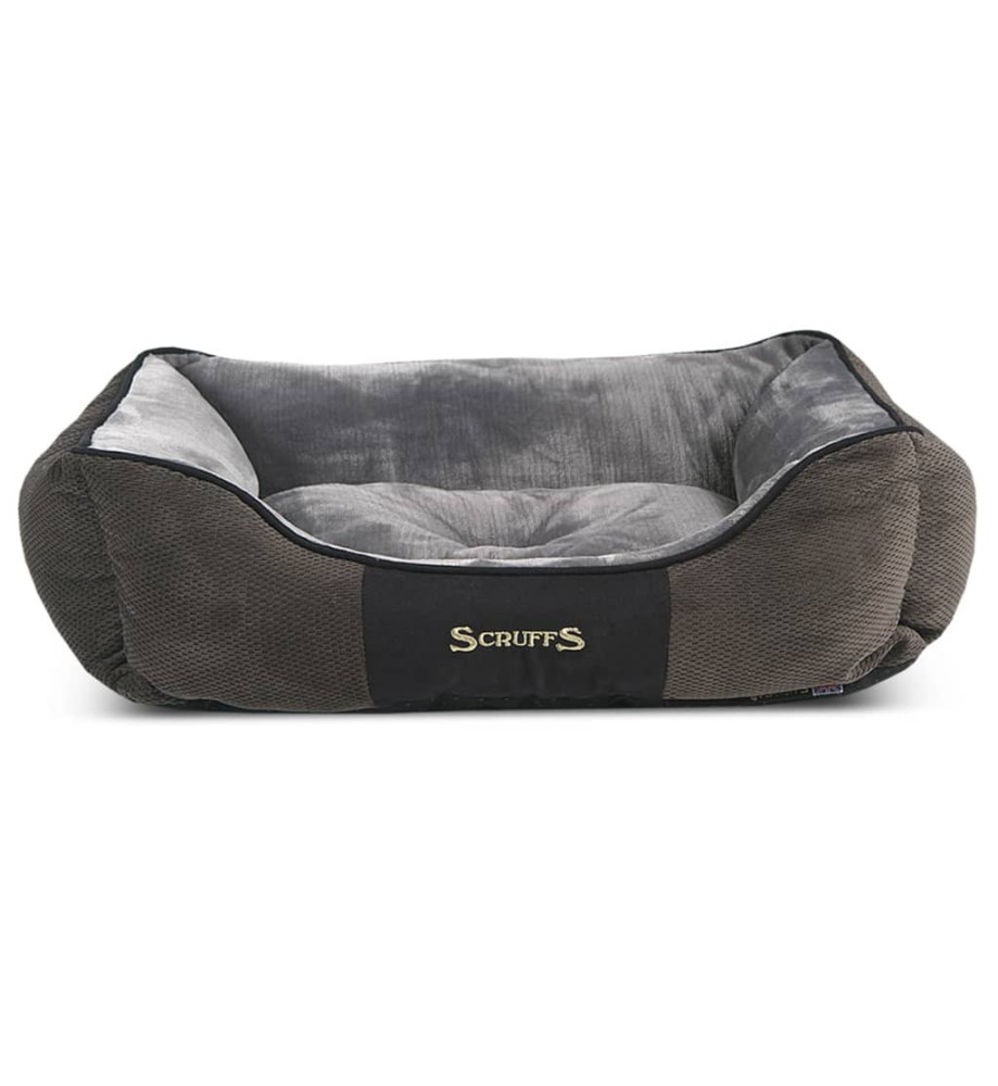 Scruffs & Tramps Panier pour animaux Chester Taille XL 90x70 cm Gris