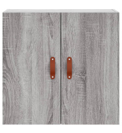 Armoire murale sonoma gris 60x31x60 cm bois d'ingénierie