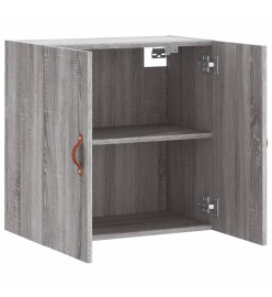 Armoire murale sonoma gris 60x31x60 cm bois d'ingénierie