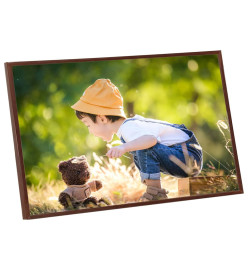 Collage de cadres photo 3 pcs de mur table Bronze 59,4x84cm MDF