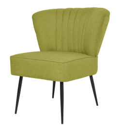 Chaise de cocktail Vert Tissu