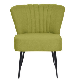 Chaise de cocktail Vert Tissu