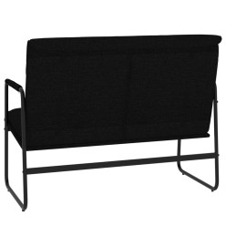 Banc Noir 100x64x80 cm Tissu