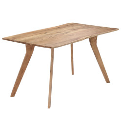 Table de salle à manger 140x80x76 cm Bois d'acacia massif