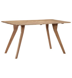 Table de salle à manger 140x80x76 cm Bois d'acacia massif