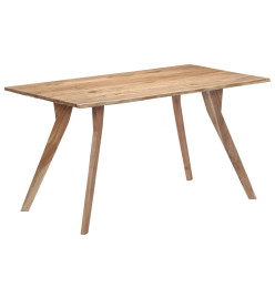 Table de salle à manger 140x80x76 cm Bois d'acacia massif