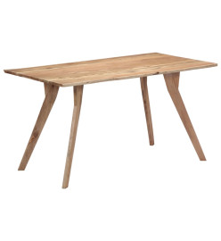 Table de salle à manger 140x80x76 cm Bois d'acacia massif