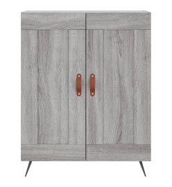 Buffet sonoma gris 69,5x34x90 cm bois d'ingénierie