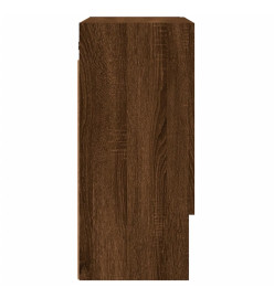 Armoire murale chêne marron 60x31x70 cm bois d'ingénierie