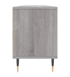 Meuble TV sonoma gris 150x30x44,5 cm bois d'ingénierie