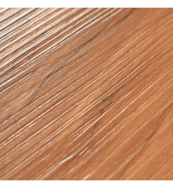 Planches de plancher PVC Non auto-adhésif 5,26 m² Orme naturel