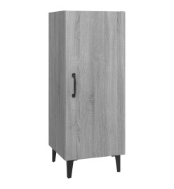 Buffet Sonoma gris 34,5x34x90 cm Bois d'ingénierie