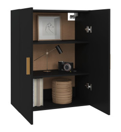 Armoire murale suspendue Noir 69,5x34x90 cm