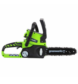 Greenworks Tronçonneuse sans batterie 24 V G24CS25 25 cm 2000007