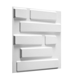 WallArt Panneaux muraux 3D Bricks 12 pcs GA-WA02