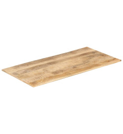 Dessus de table Bois de manguier solide 15-16 mm 100x60 cm