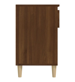 Armoire à chaussures Chêne marron 102x36x60cm Bois d'ingénierie