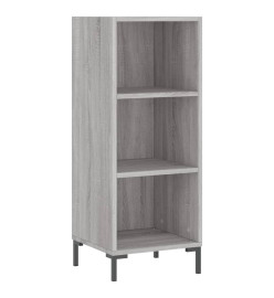 Buffet haut Sonoma gris 34,5x34x180 cm Bois d'ingénierie