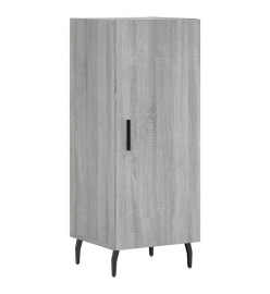 Buffet haut Sonoma gris 34,5x34x180 cm Bois d'ingénierie