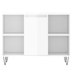 Ensemble de meubles de salle de bain 3 pcs blanc brillant