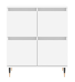 Buffets 3 pcs Blanc Bois d'ingénierie