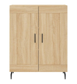 Buffet haut Chêne sonoma 69,5x34x180 cm Bois d'ingénierie