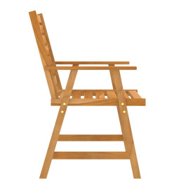 Mobilier de salle à manger de jardin 7 pcs Bois d'acacia solide