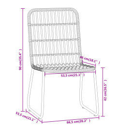 Ensemble de salle à manger de jardin 9 pcs Chêne