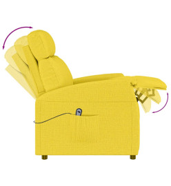 Fauteuil Jaune clair Tissu