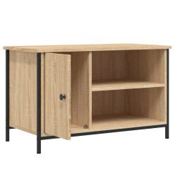 Meuble TV Chêne sonoma 80x40x50 cm Bois d'ingénierie