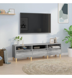 Meuble TV Sonoma gris 150x30x44,5 cm bois d'ingénierie