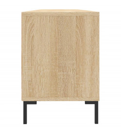 Meuble TV chêne sonoma 150x30x44,5 cm bois d'ingénierie