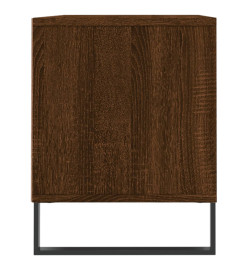 Meuble TV chêne marron 100x34,5x44,5 cm bois d'ingénierie