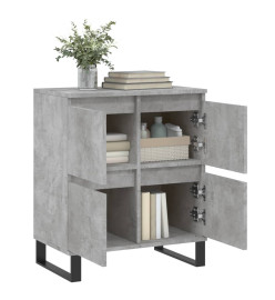 Buffet Gris béton 60x35x70 cm Bois d'ingénierie