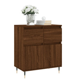 Buffet Chêne marron 60x35x70 cm Bois d'ingénierie