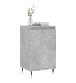 Buffet gris béton 40x35x70 cm bois d'ingénierie