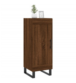 Buffet Chêne marron 34,5x34x90 cm Bois d'ingénierie