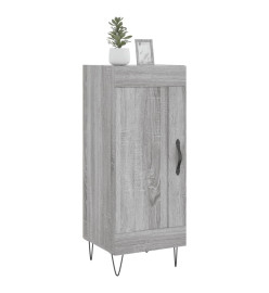 Buffet Sonoma gris 34,5x34x90 cm Bois d'ingénierie